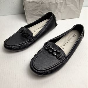 Ann Klein Silvee 7M Black Comfy Loafer Shoes Casual
